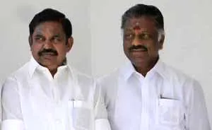 edappadi palanisamy and o panneerselvam